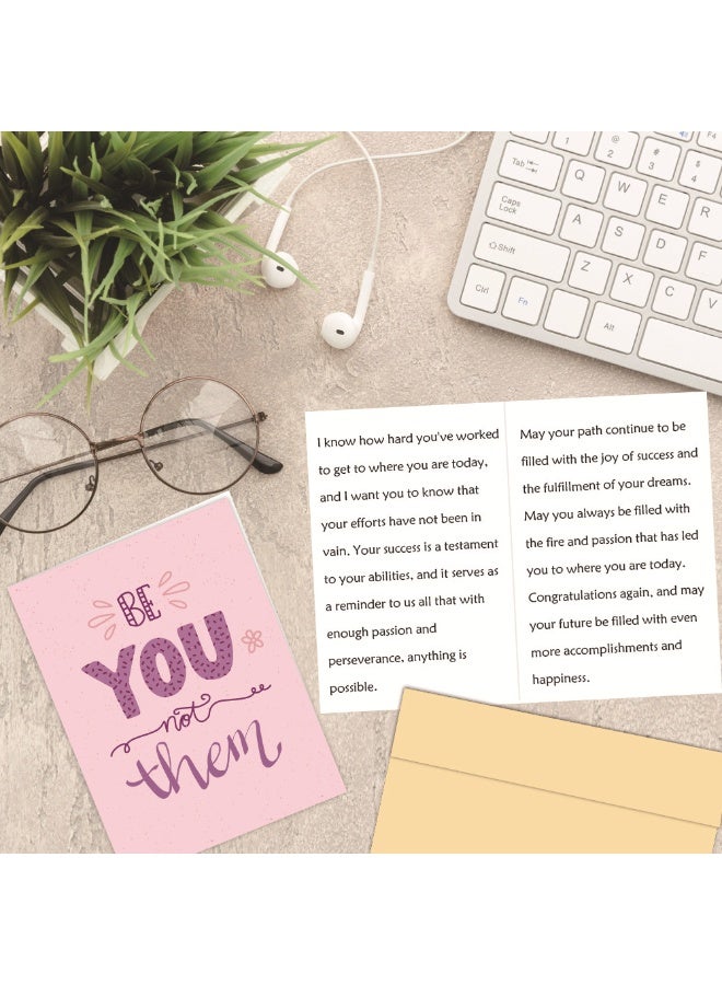 Capstro Encouragement Cards for Youth – Positive Message Cards for Motivation, Confidence & Reflection | Thoughtful Writing Cards for Home & School – Youth Encouragement Pack - Image 5